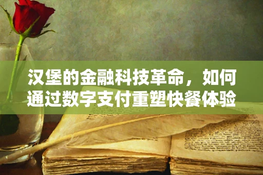 汉堡的金融科技革命，如何通过数字支付重塑快餐体验？