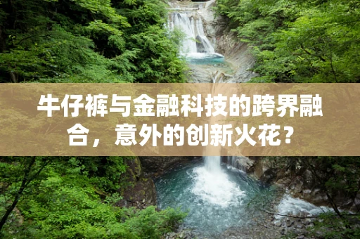 牛仔裤与金融科技的跨界融合，意外的创新火花？