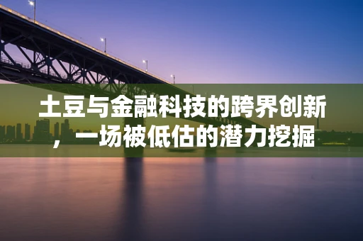 土豆与金融科技的跨界创新，一场被低估的潜力挖掘