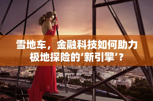 雪地车，金融科技如何助力极地探险的‘新引擎’？