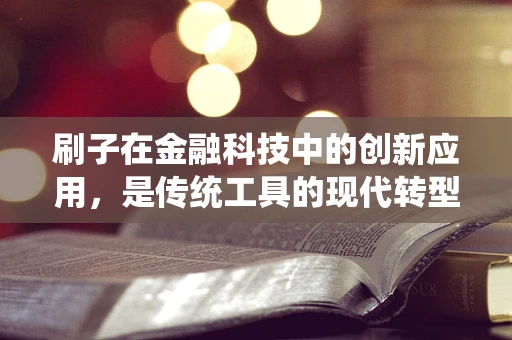 刷子在金融科技中的创新应用，是传统工具的现代转型，还是新时代的金融奇兵？