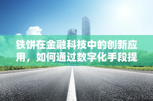 铁饼在金融科技中的创新应用，如何通过数字化手段提升其交易效率与透明度？