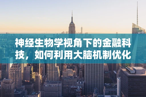 神经生物学视角下的金融科技，如何利用大脑机制优化用户体验？