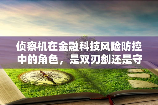 侦察机在金融科技风险防控中的角色，是双刃剑还是守护神？