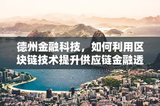 德州金融科技，如何利用区块链技术提升供应链金融透明度？
