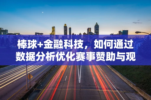棒球+金融科技，如何通过数据分析优化赛事赞助与观众体验？
