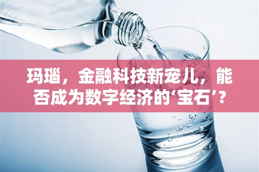 玛瑙，金融科技新宠儿，能否成为数字经济的‘宝石’？
