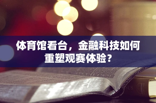体育馆看台，金融科技如何重塑观赛体验？