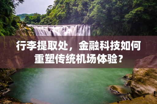 行李提取处，金融科技如何重塑传统机场体验？
