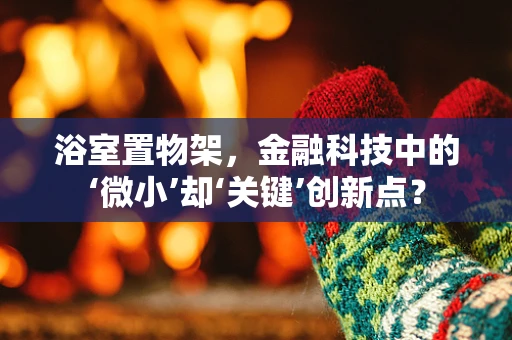 浴室置物架，金融科技中的‘微小’却‘关键’创新点？