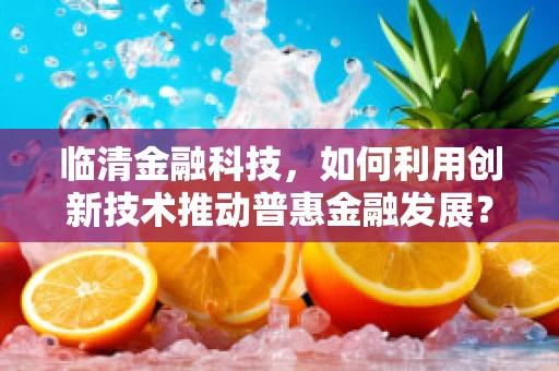 临清金融科技，如何利用创新技术推动普惠金融发展？