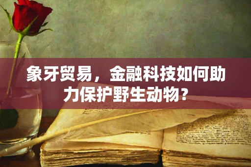 象牙贸易，金融科技如何助力保护野生动物？