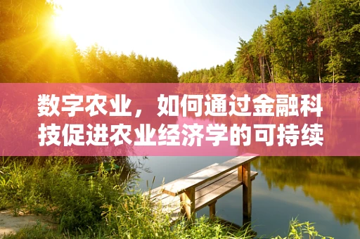数字农业，如何通过金融科技促进农业经济学的可持续发展？