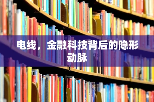 电线，金融科技背后的隐形动脉