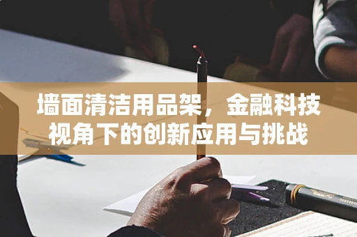 墙面清洁用品架，金融科技视角下的创新应用与挑战