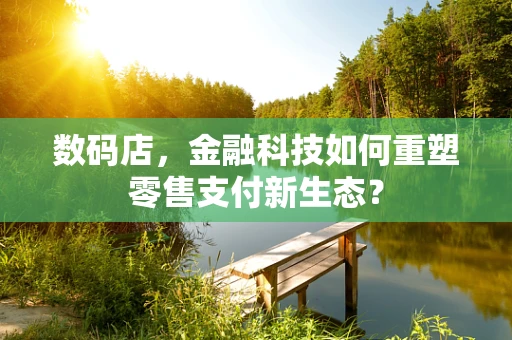 数码店，金融科技如何重塑零售支付新生态？