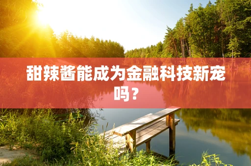 甜辣酱能成为金融科技新宠吗？
