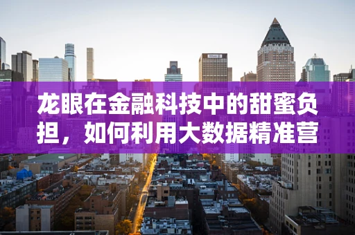 龙眼在金融科技中的甜蜜负担，如何利用大数据精准营销？