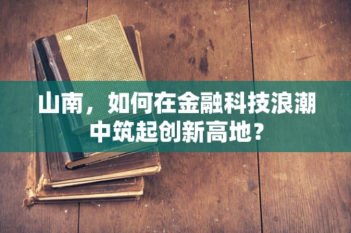 山南，如何在金融科技浪潮中筑起创新高地？