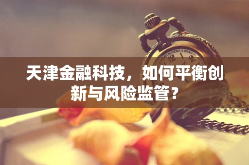 天津金融科技，如何平衡创新与风险监管？