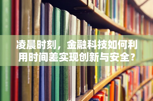 凌晨时刻，金融科技如何利用时间差实现创新与安全？
