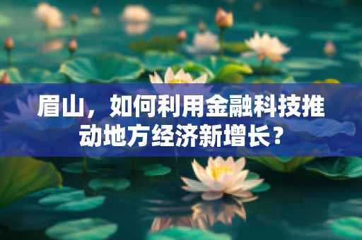 眉山，如何利用金融科技推动地方经济新增长？