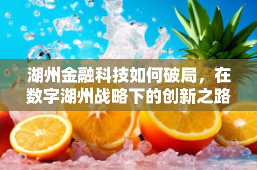 湖州金融科技如何破局，在数字湖州战略下的创新之路？