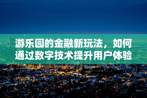 游乐园的金融新玩法，如何通过数字技术提升用户体验与盈利？