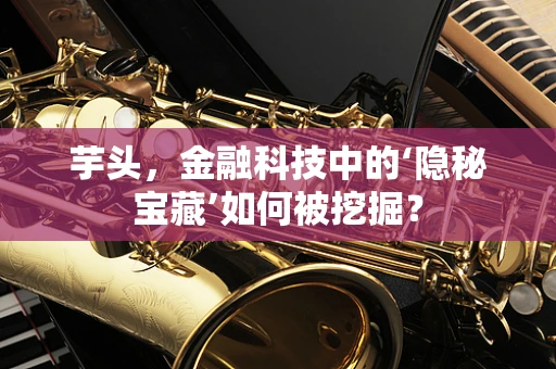 芋头，金融科技中的‘隐秘宝藏’如何被挖掘？