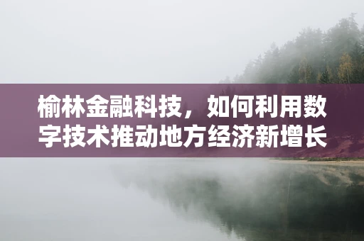榆林金融科技，如何利用数字技术推动地方经济新增长？