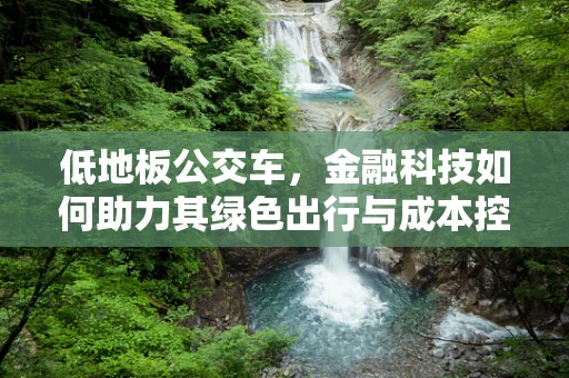 低地板公交车，金融科技如何助力其绿色出行与成本控制？