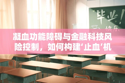 凝血功能障碍与金融科技风险控制，如何构建‘止血’机制？