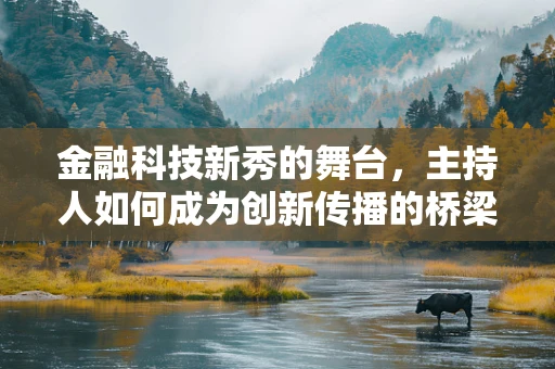 金融科技新秀的舞台，主持人如何成为创新传播的桥梁？