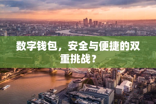 数字钱包，安全与便捷的双重挑战？
