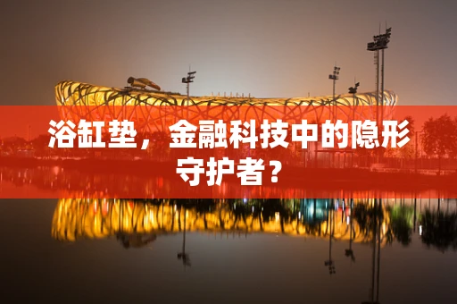 浴缸垫，金融科技中的隐形守护者？