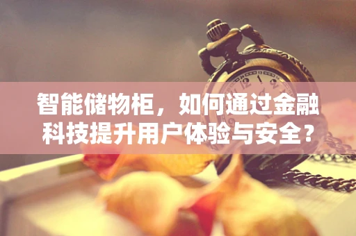 智能储物柜，如何通过金融科技提升用户体验与安全？