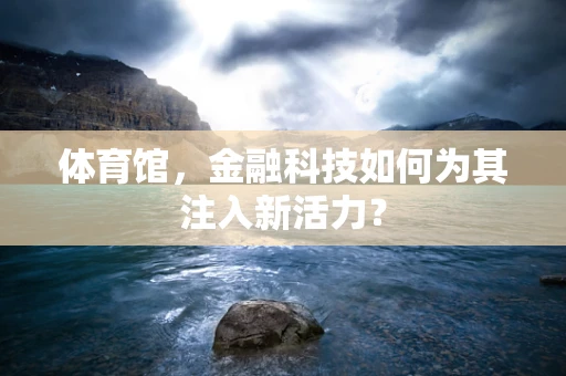 体育馆，金融科技如何为其注入新活力？