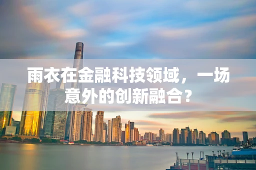 雨衣在金融科技领域，一场意外的创新融合？