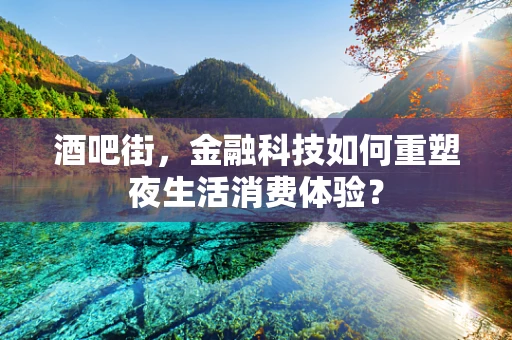 酒吧街，金融科技如何重塑夜生活消费体验？