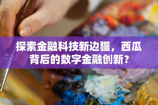 探索金融科技新边疆，西瓜背后的数字金融创新？