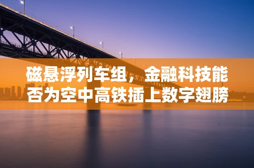 磁悬浮列车组，金融科技能否为空中高铁插上数字翅膀？
