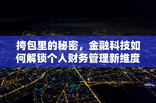 挎包里的秘密，金融科技如何解锁个人财务管理新维度？