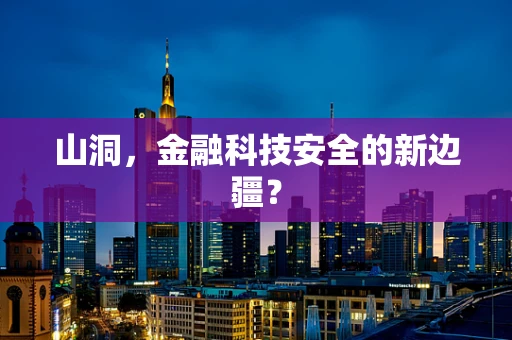 山洞，金融科技安全的新边疆？