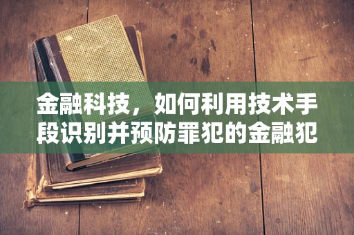 金融科技，如何利用技术手段识别并预防罪犯的金融犯罪？