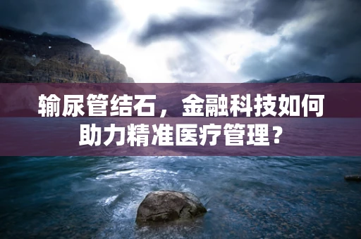 输尿管结石，金融科技如何助力精准医疗管理？