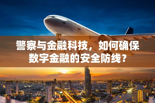 警察与金融科技，如何确保数字金融的安全防线？