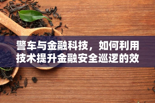警车与金融科技，如何利用技术提升金融安全巡逻的效率？