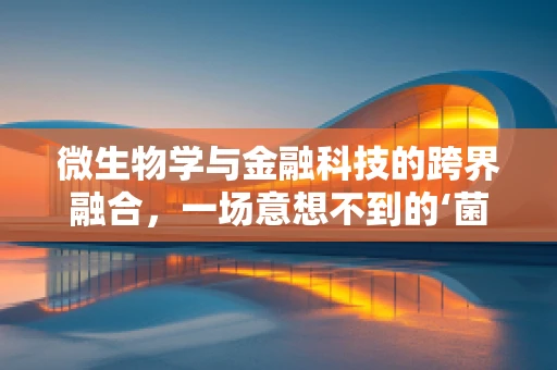 微生物学与金融科技的跨界融合，一场意想不到的‘菌’融创新