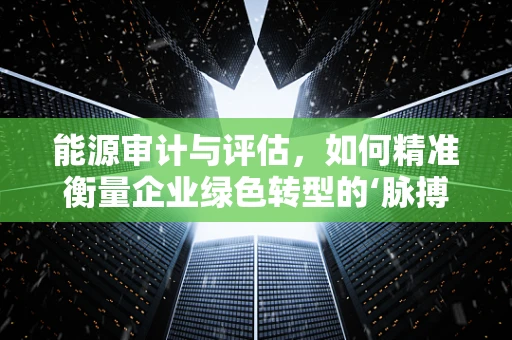 能源审计与评估，如何精准衡量企业绿色转型的‘脉搏’？