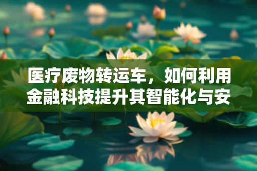 医疗废物转运车，如何利用金融科技提升其智能化与安全性？